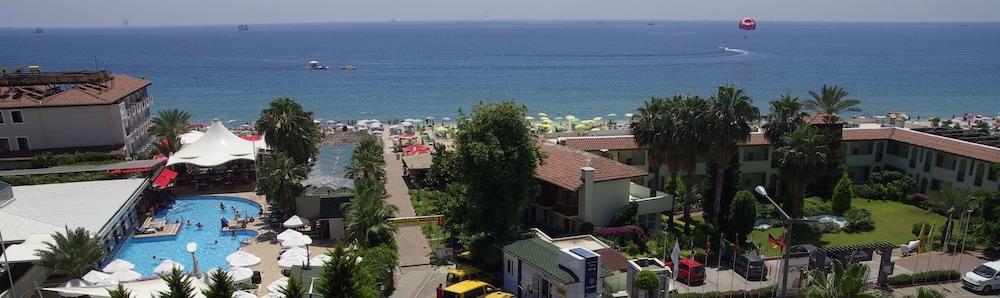 Delfino Apart Hotel Alanya Bagian luar foto