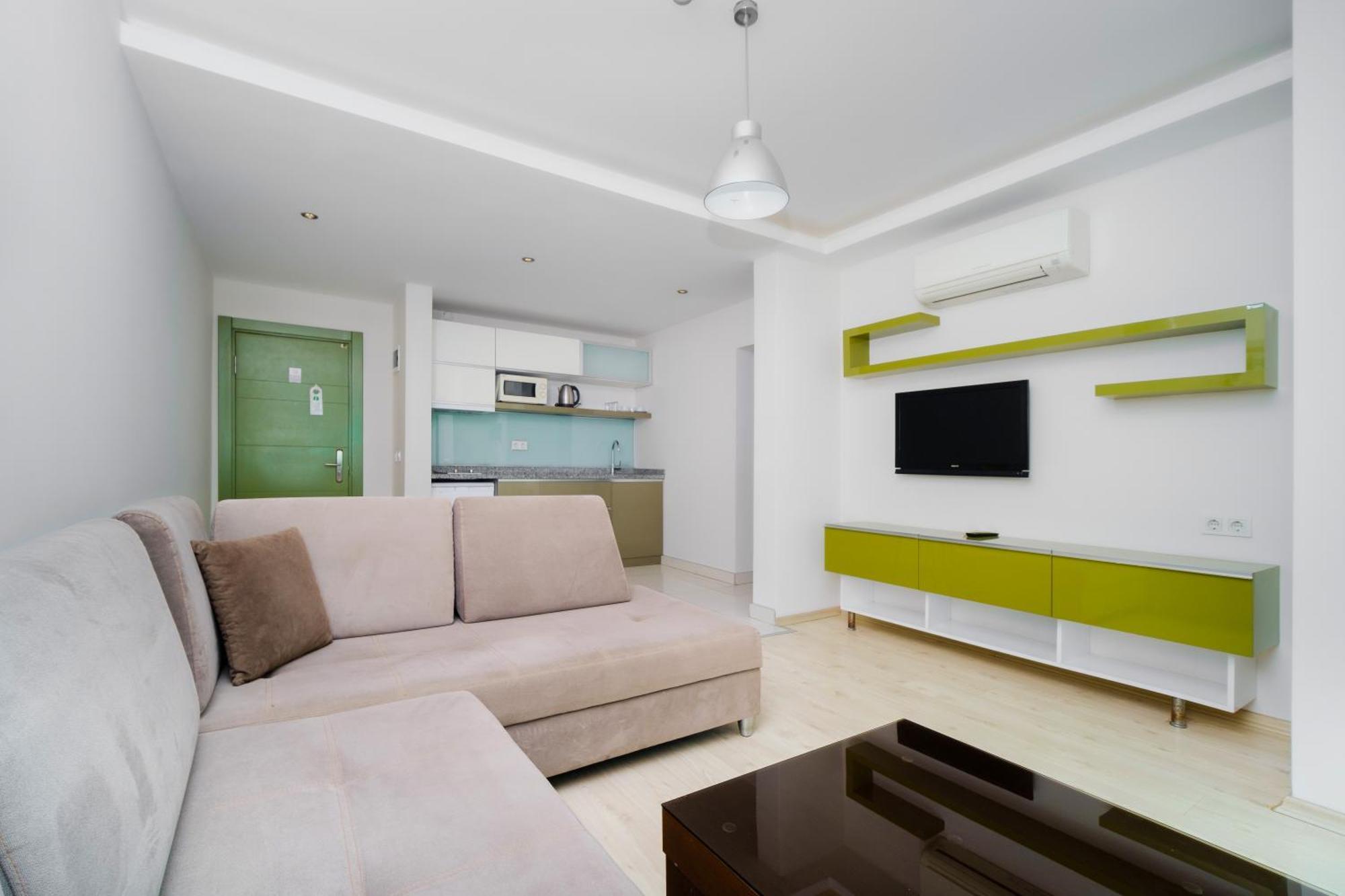 Delfino Apart Hotel Alanya Bagian luar foto