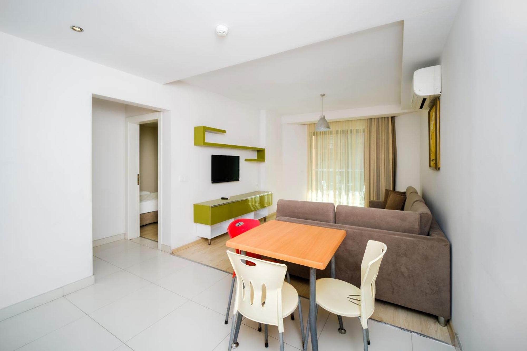 Delfino Apart Hotel Alanya Bagian luar foto